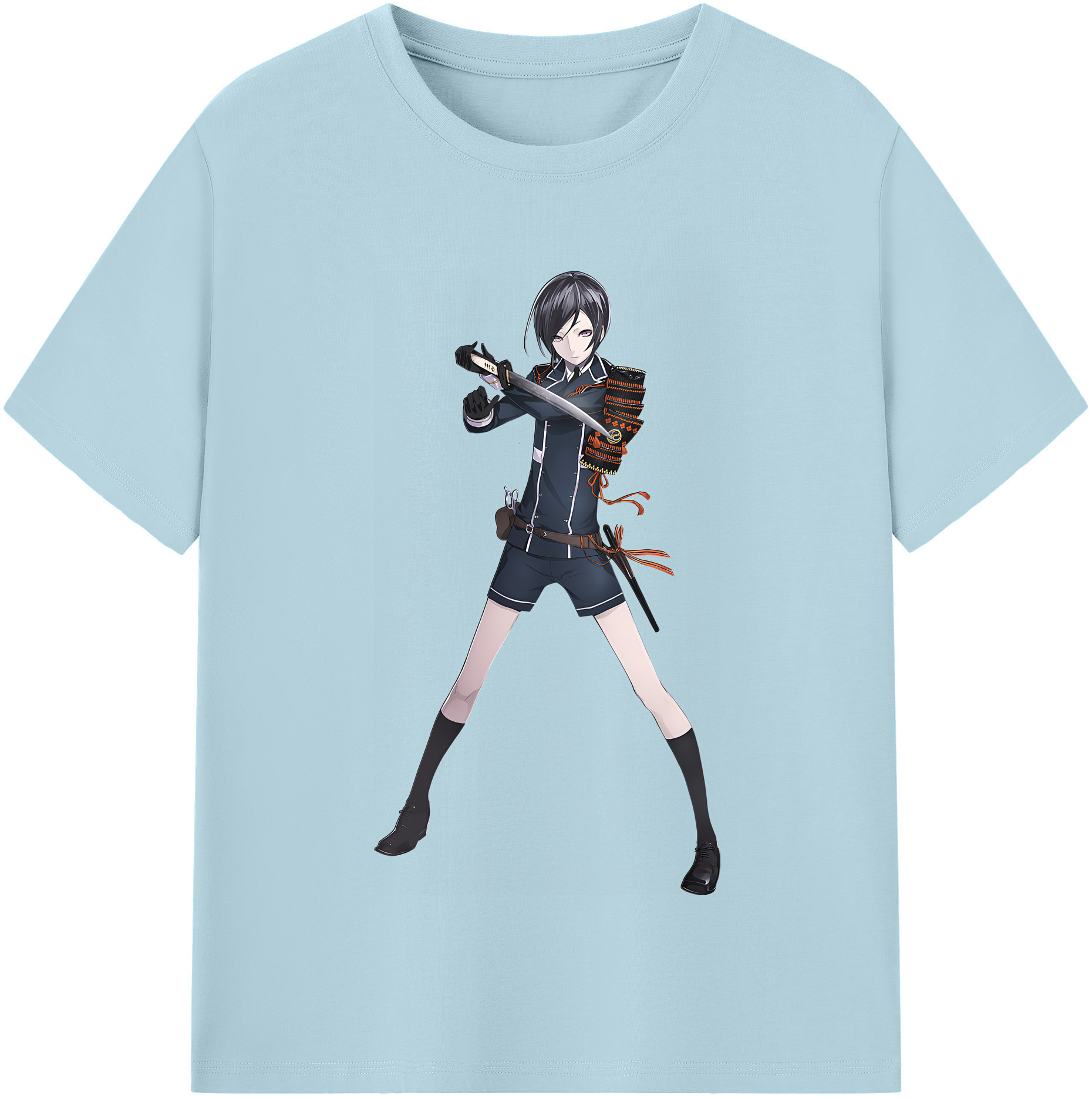 （画像用） 刀剣乱舞 Touken Ranbu 綿100％半袖Tシャツ（フロントプリント）